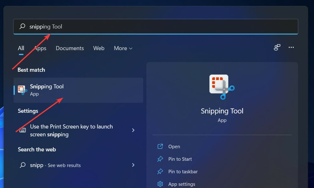 search snipping   windows 11 screenshot not working