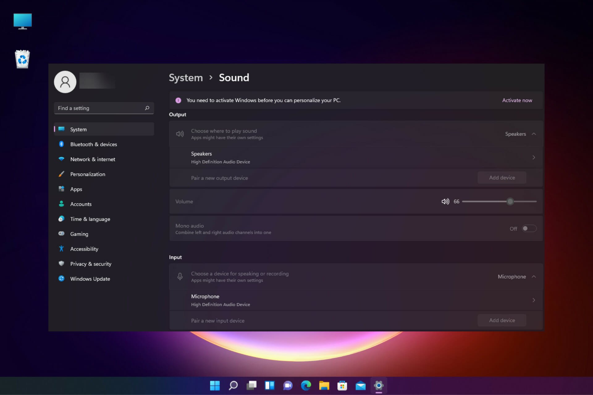 Fix no sound issue in Windows 11