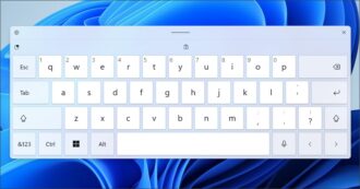 How to Enable Touch Keyboard With Shortcut on Windows 11