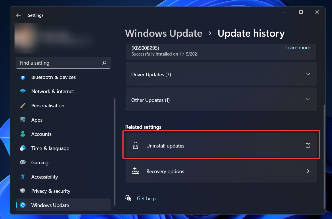 uninstall updates windows 11 lock screen spotlight not working