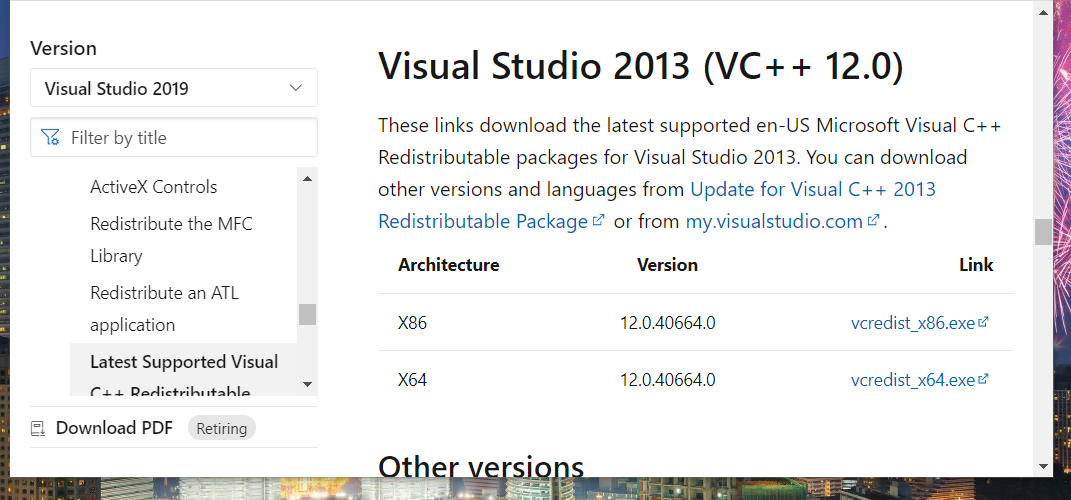 Visual Studio download links forza horizon 5 windows 11 crashing