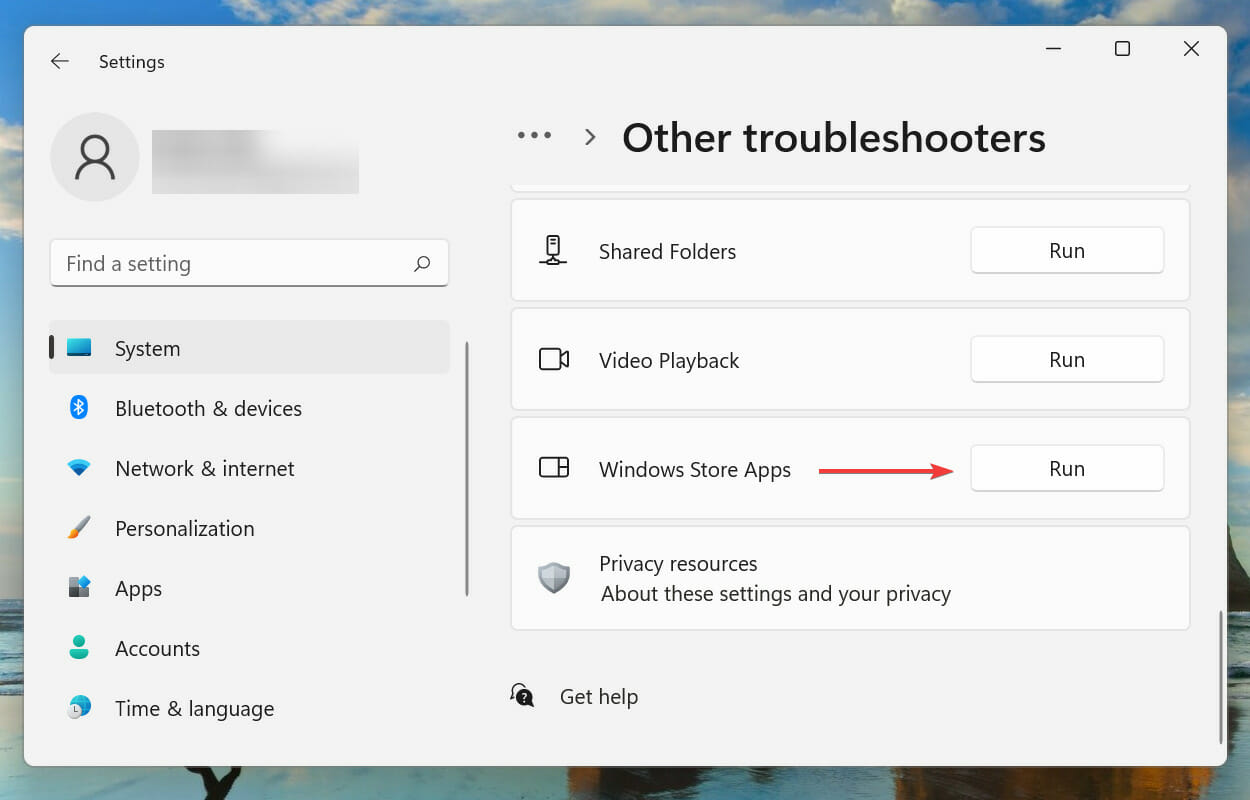 Run Windows Store Apps troubleshooter to fix xbox installer making things awesome stuck