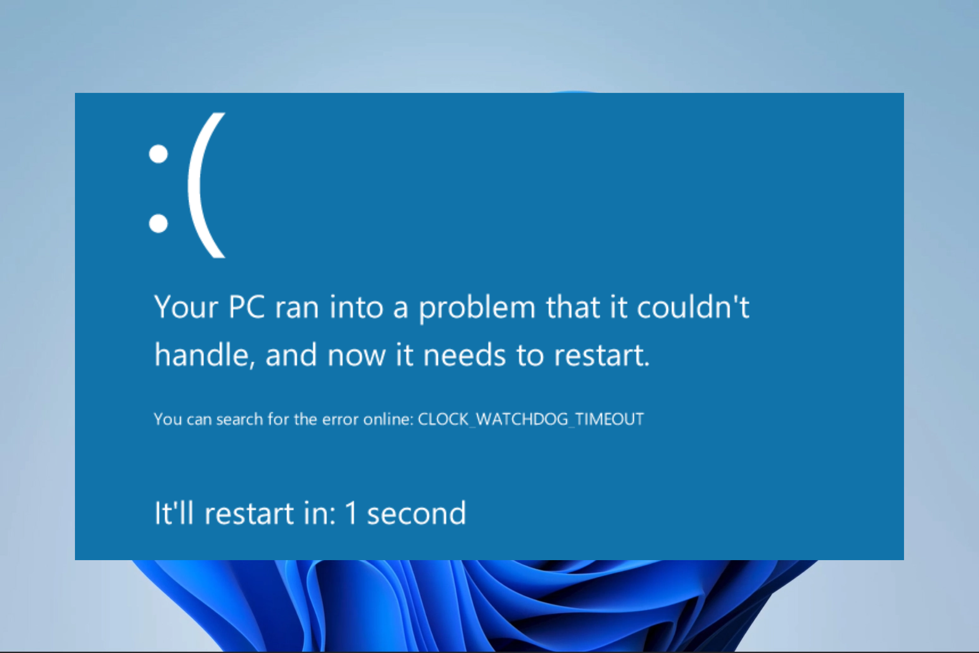 7 Ways to Fix Clock Watchdog Timeout Error in Windows 11