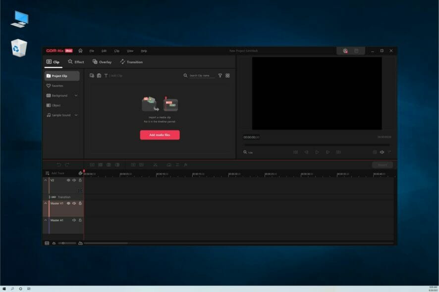 How to edit videos with Gom Mix Max video editor