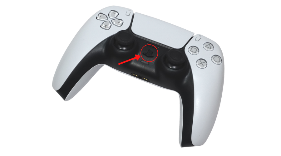 press on the p5 button to open the menu on controller