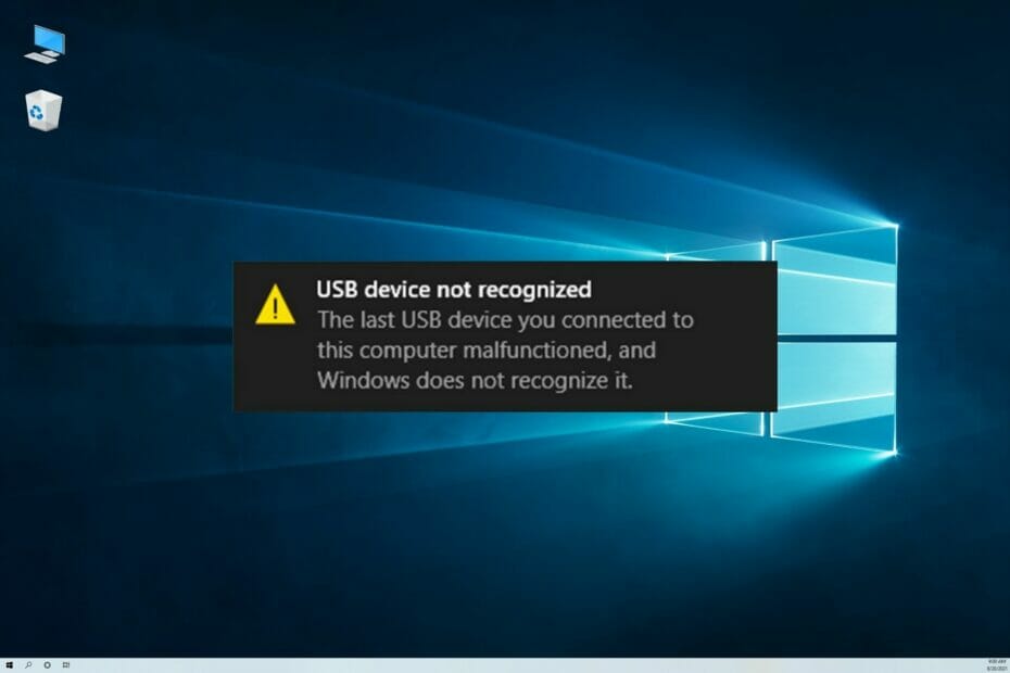 USB Device Not Recognized in Windows 10: 8 Tested Solutions