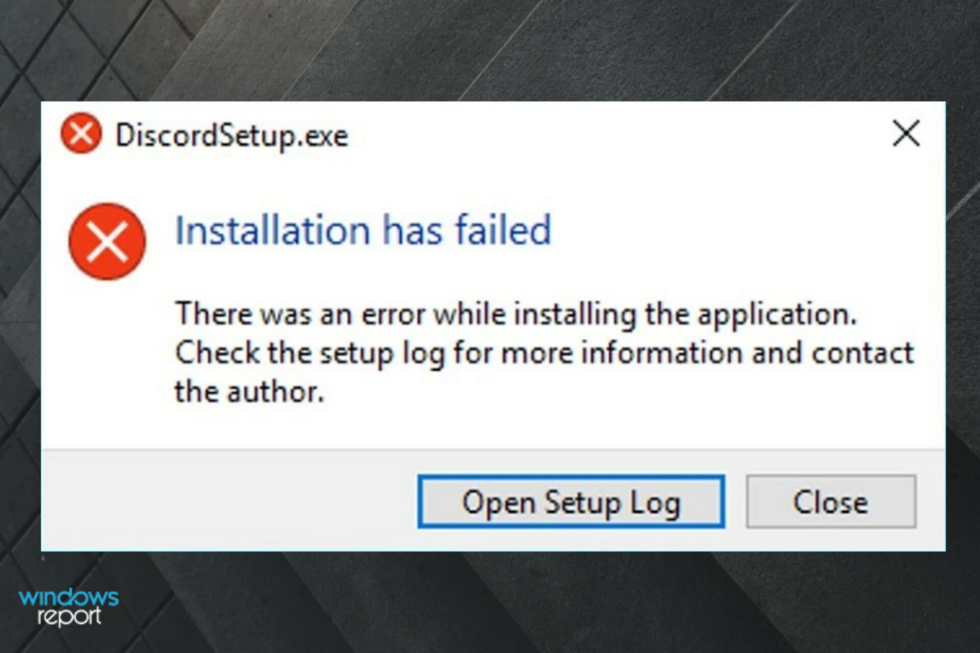 FIX: Discord installation failed in Windows 10