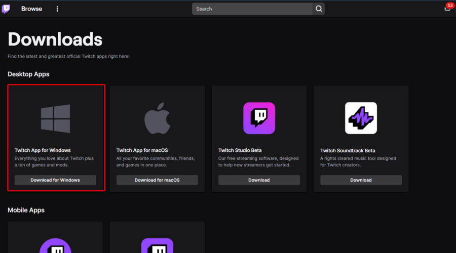 Download Twitch Desktop App for Windows - WindowsReport.com