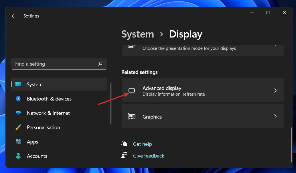 advanced-display windows 11 can't change resolution