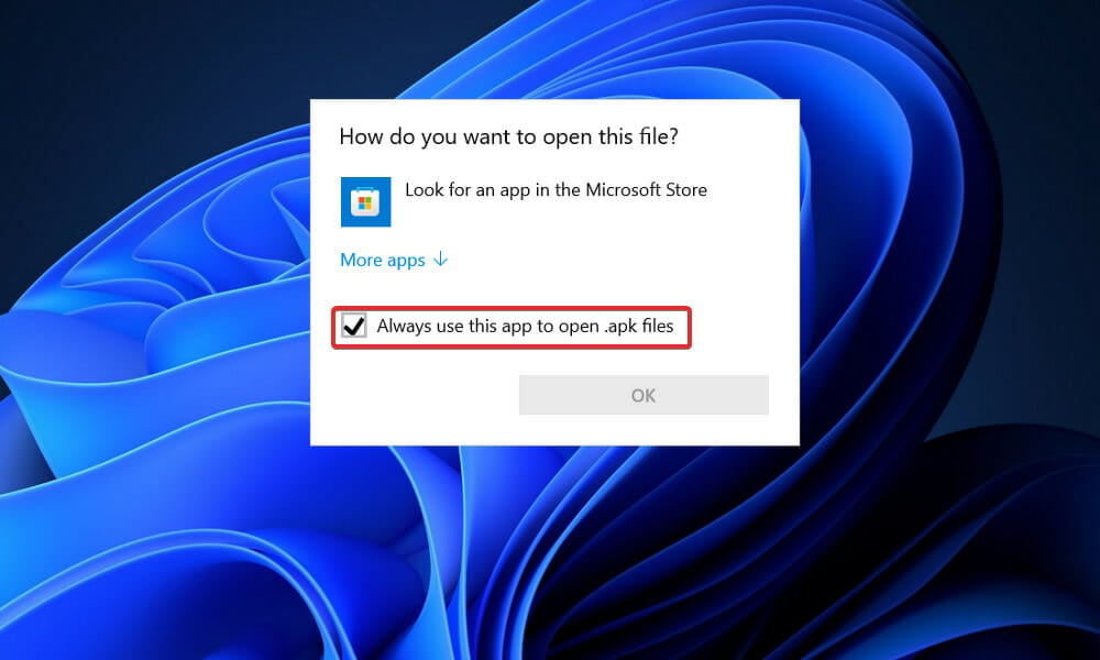 apk-files Windows 11 - WSA not working