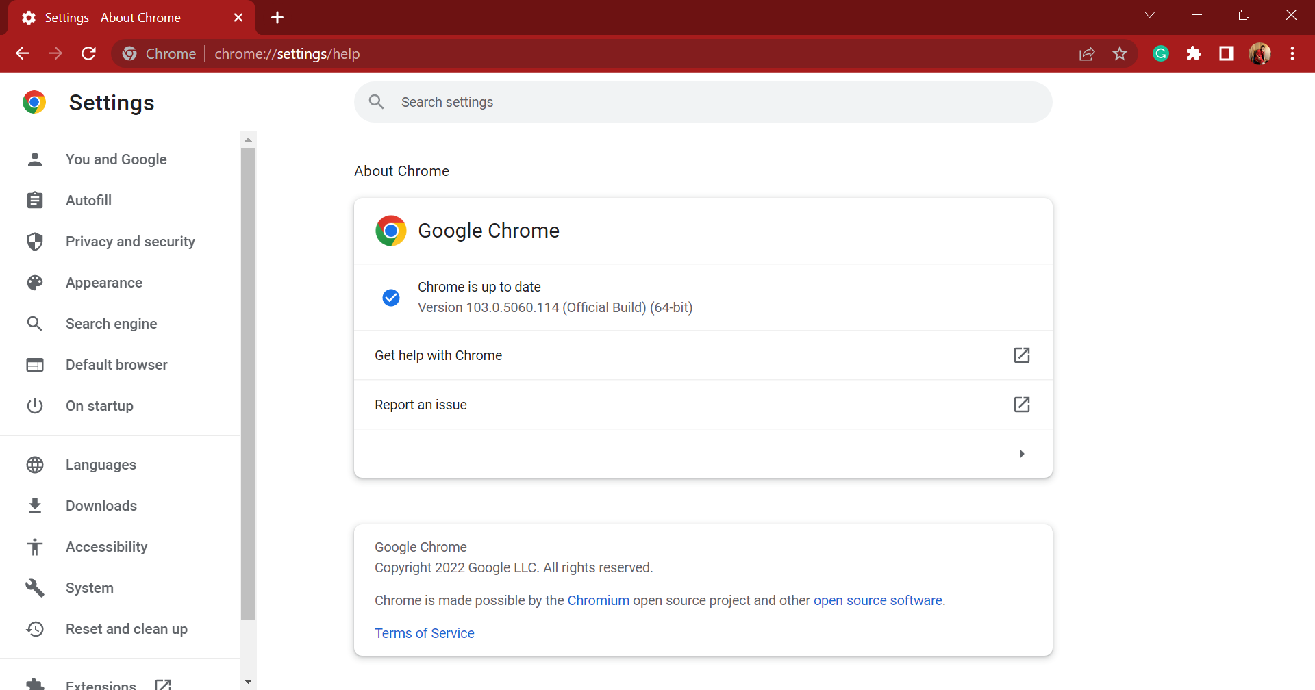 Update Chrome to fix can't print from gmail