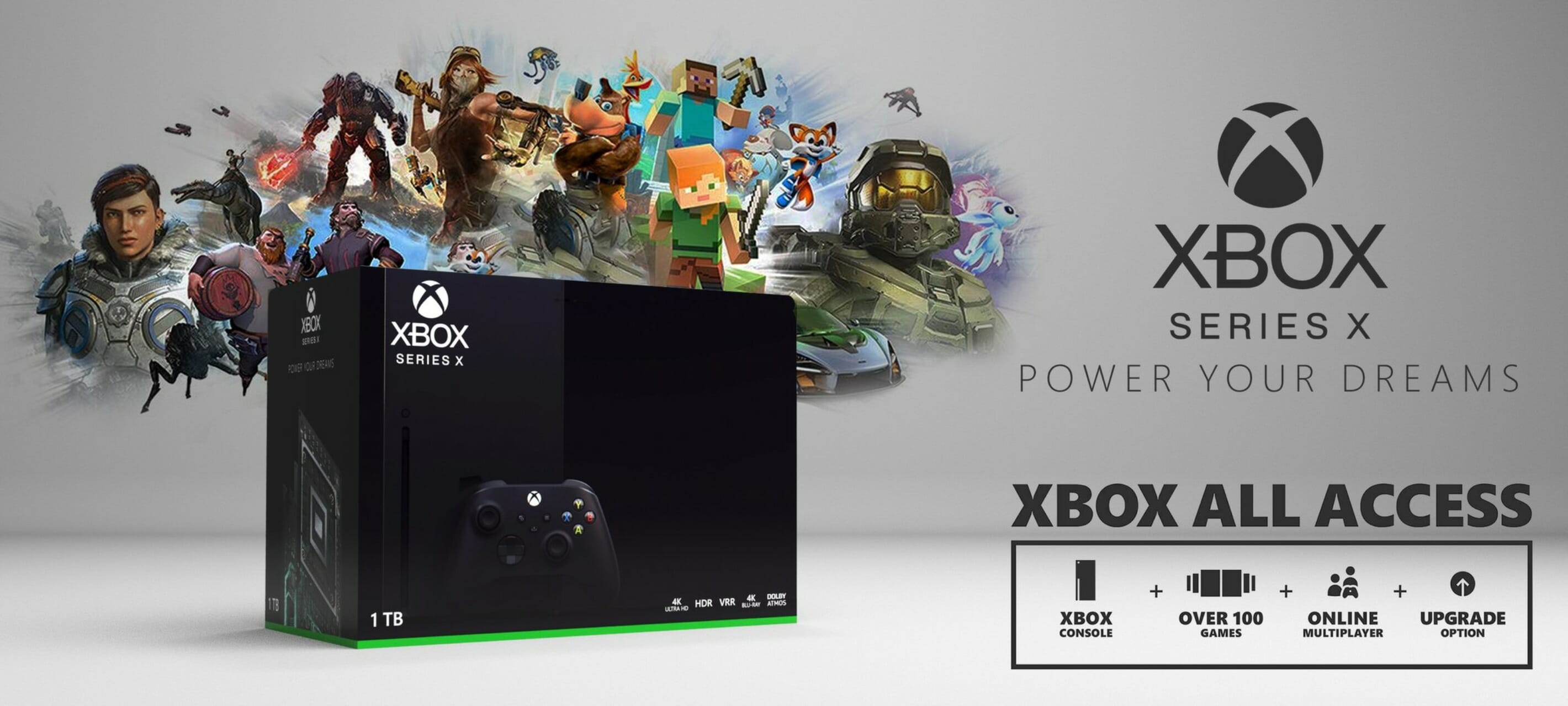 xbox series x all access microsoft