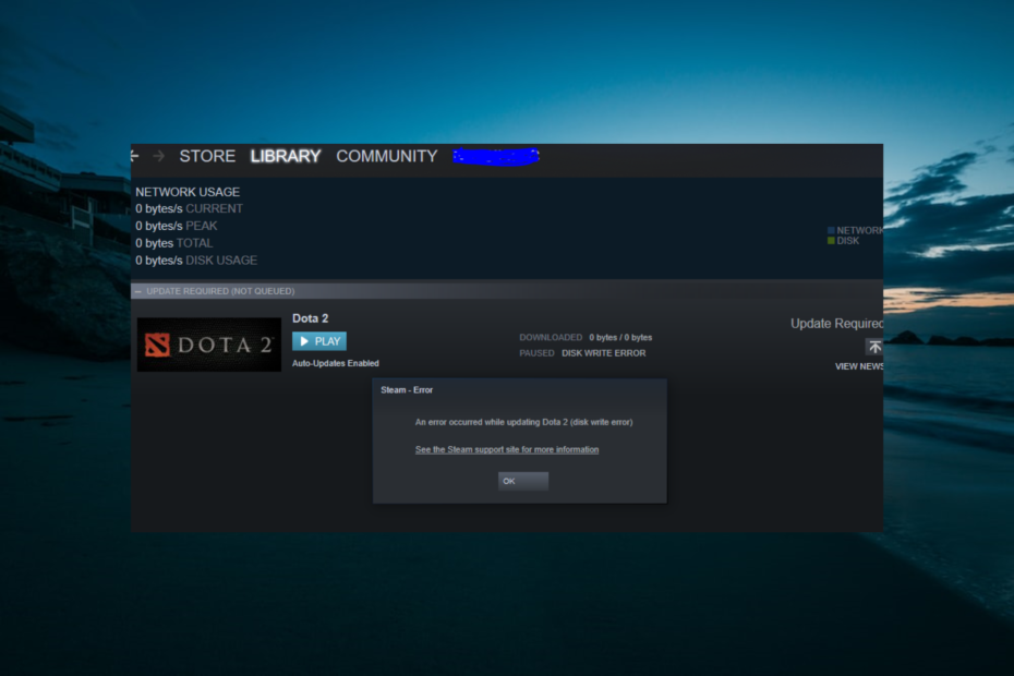 DotA 2 Disk Write Error: 6 Ways to Fix Corrupted Files