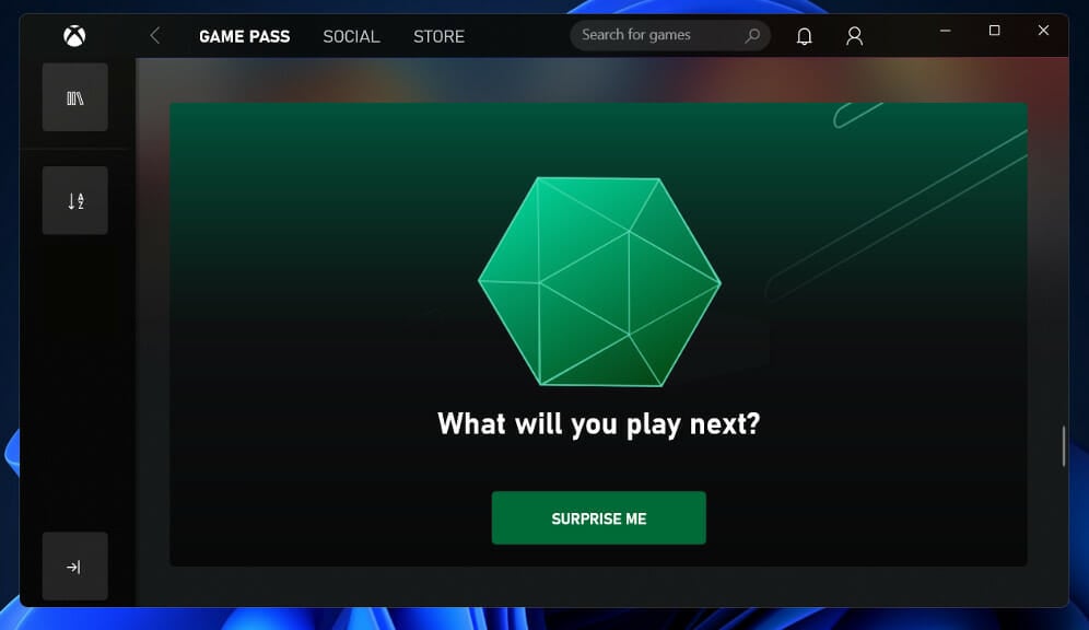 Download Games from Xbox Game Pass? to Pick