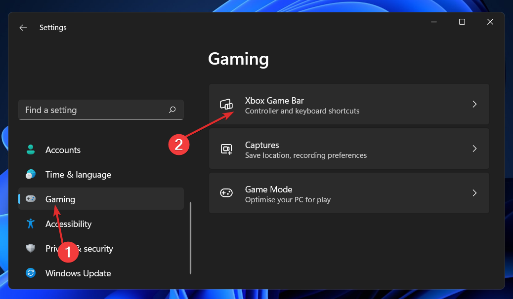 gaming-xboxgamebar  uninstall xbox game bar windows 11