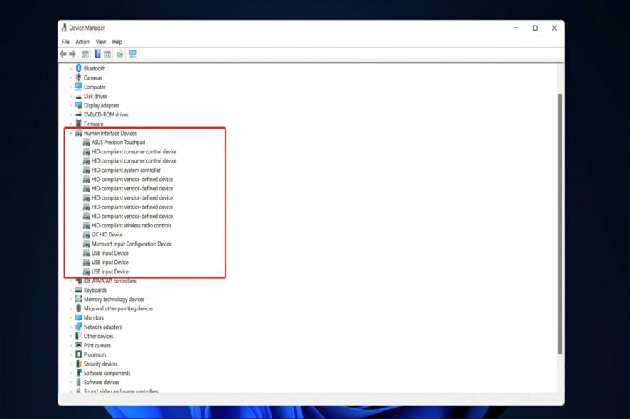 hid-driver i2c hid device driver not working