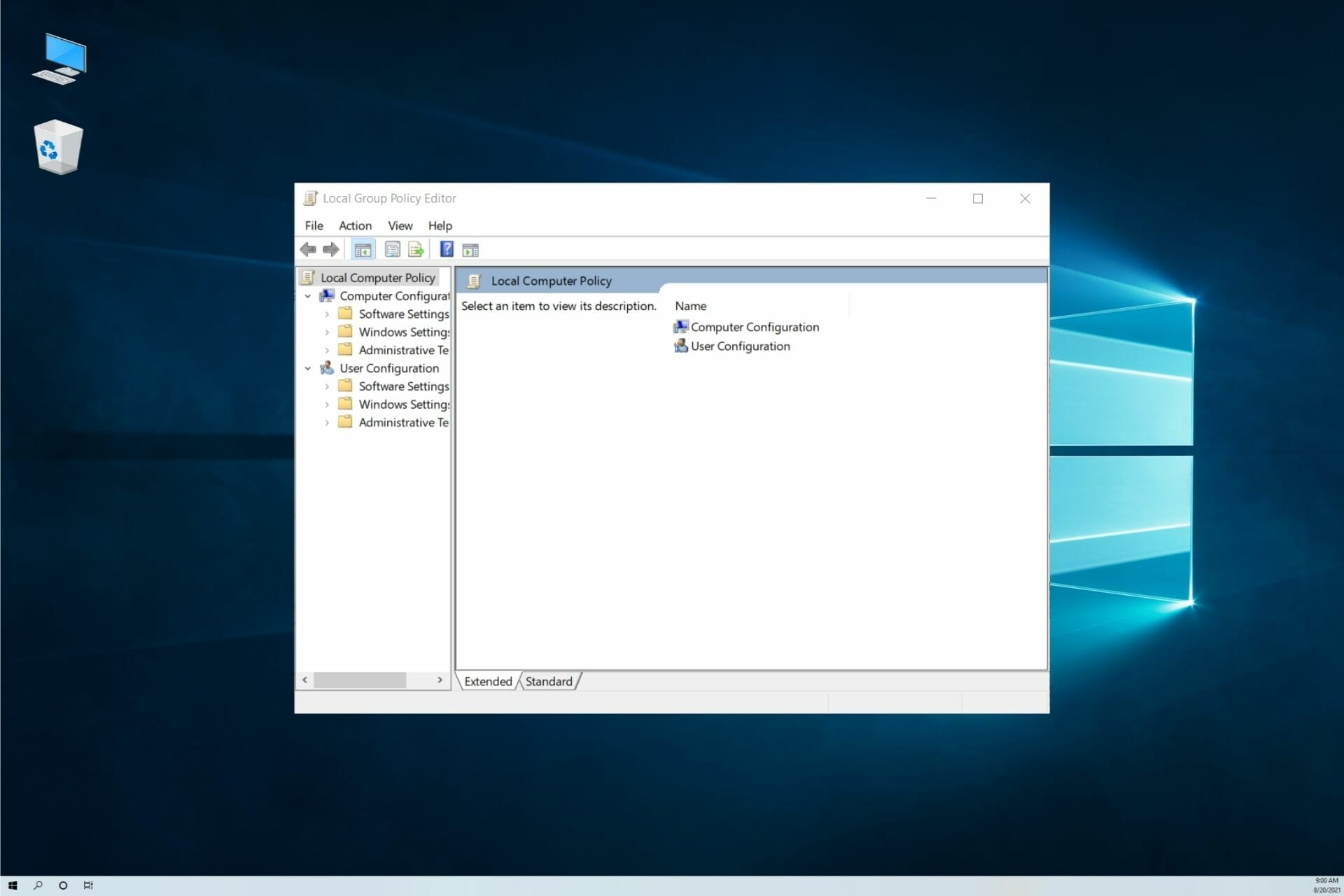 How to install Group Policy Management in Windows 10