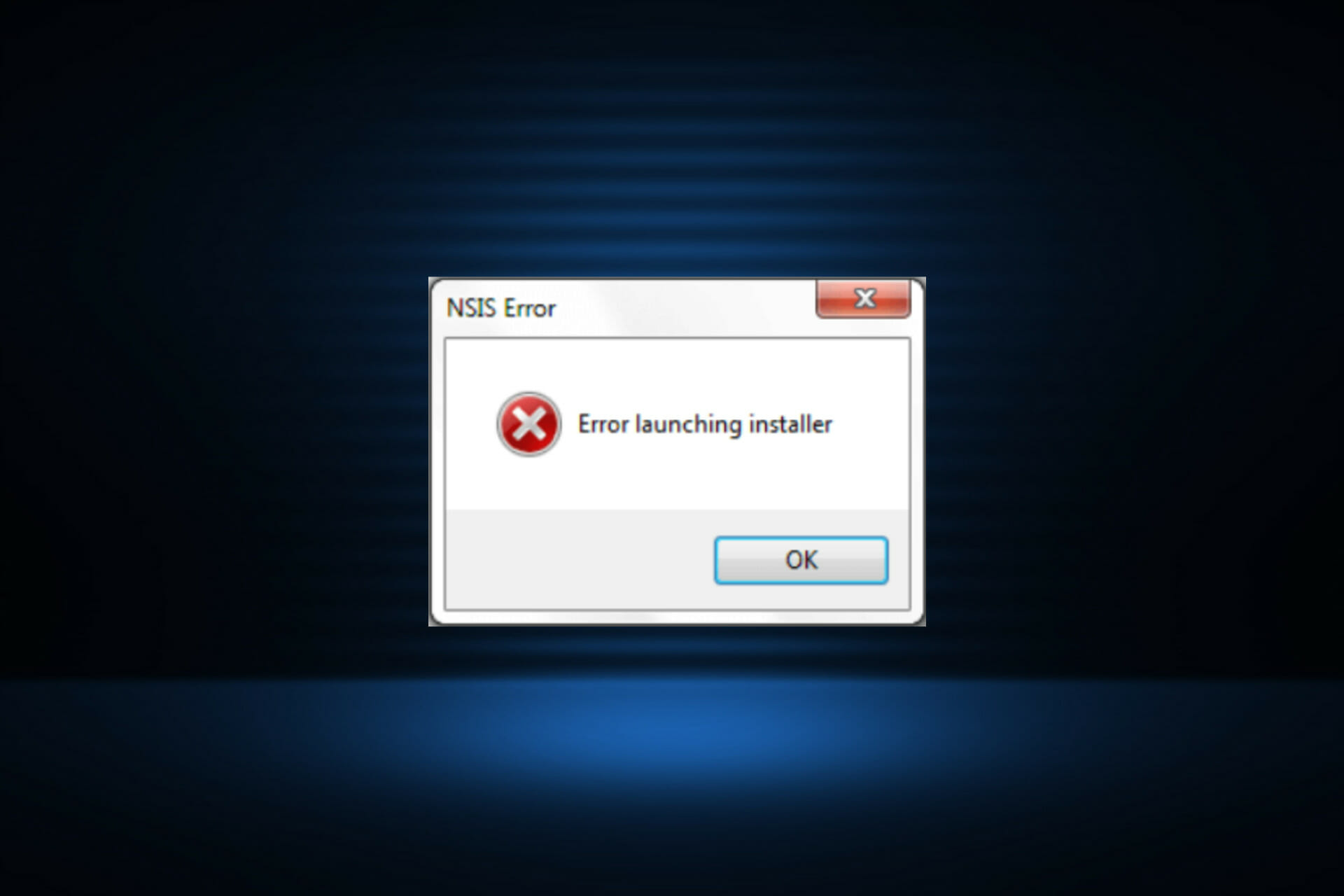 NSIS error in Windows 11