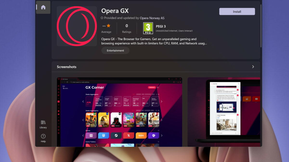 Opera gx download