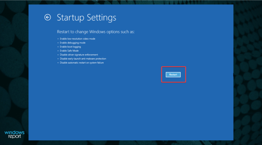 Restart to boot in Safe Mode and fix reboot loop in Windows 11