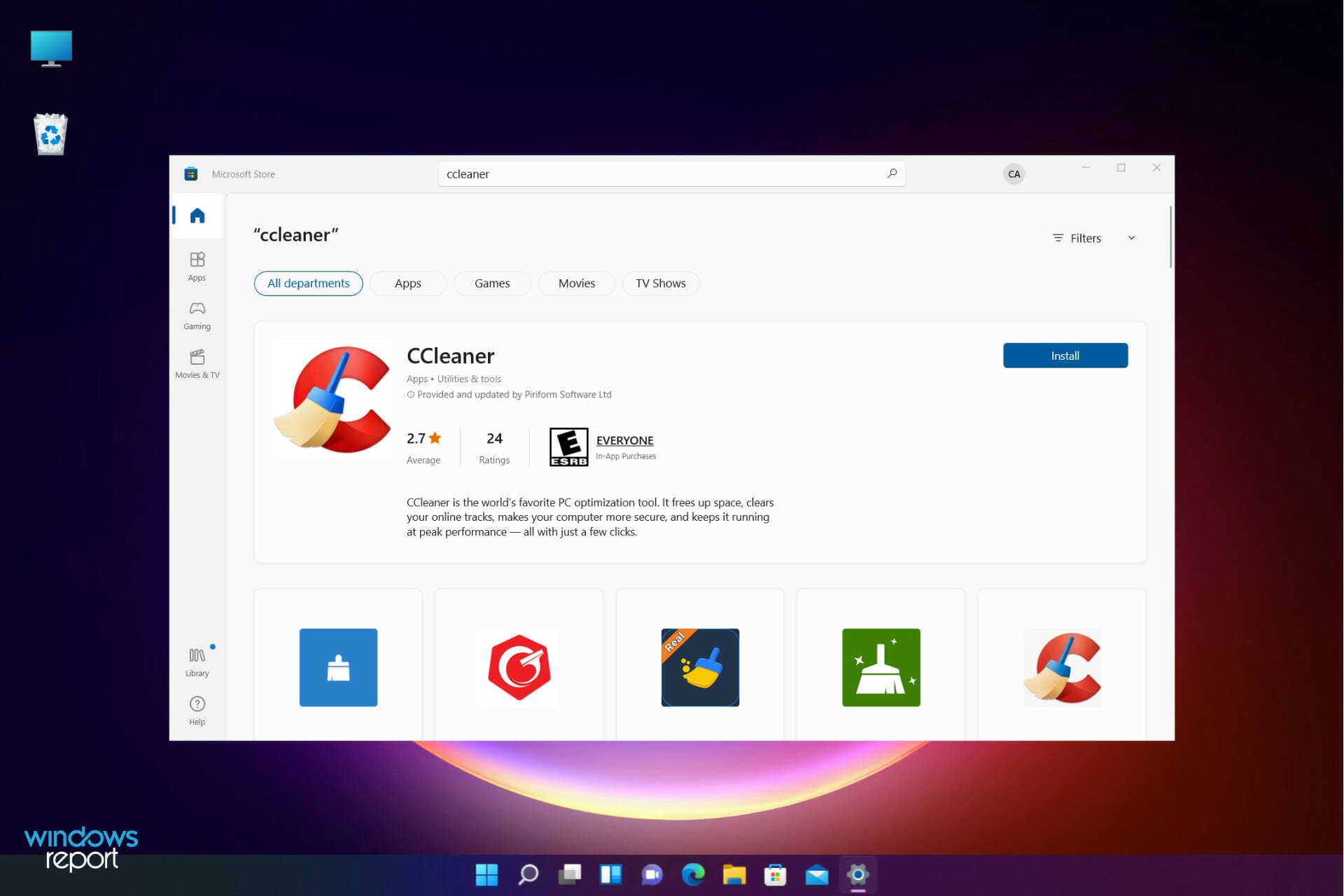 CCleaner comes to Microsoft Store after long fight