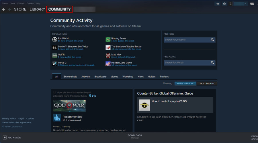 Steam Community :: Guide :: How to find a player on steam!