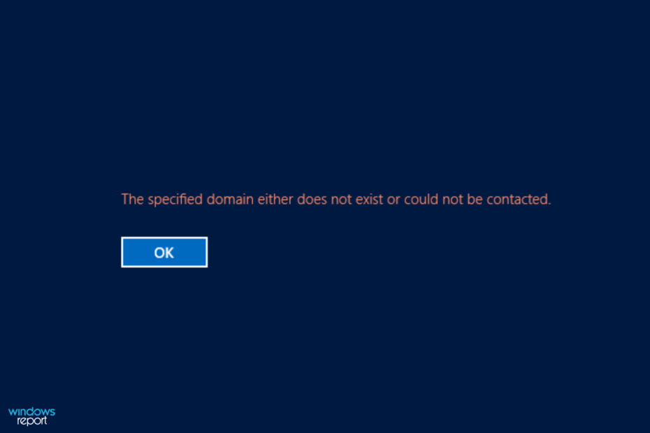 the-specified-domain-does-not-exist-or-cannot-be-contacted-fix