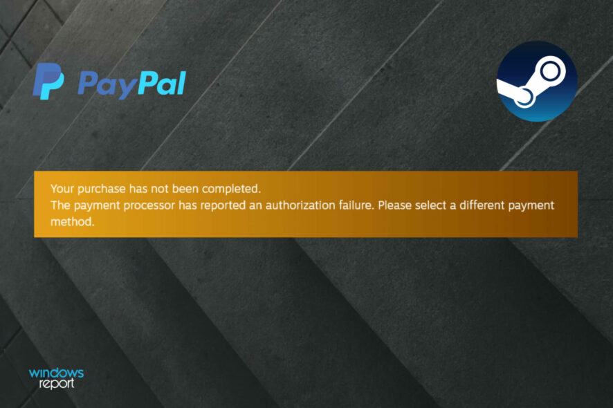 Steam PayPal Purchase Error [Quick Fix]