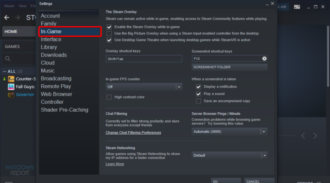 10 Ways To Fix Steam Overlay Not Working In Windows 10/11