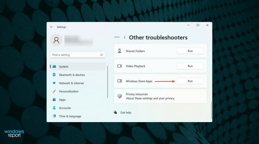Run Windows Store Apps troubleshooter to fix xbox app stuck at preparing 