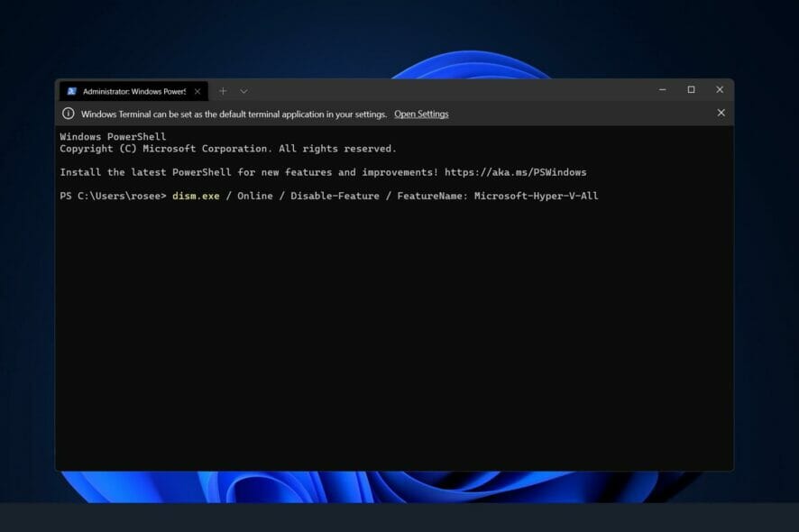 How To Disable Hyper V In Windows 11 - Williams Hisenturning