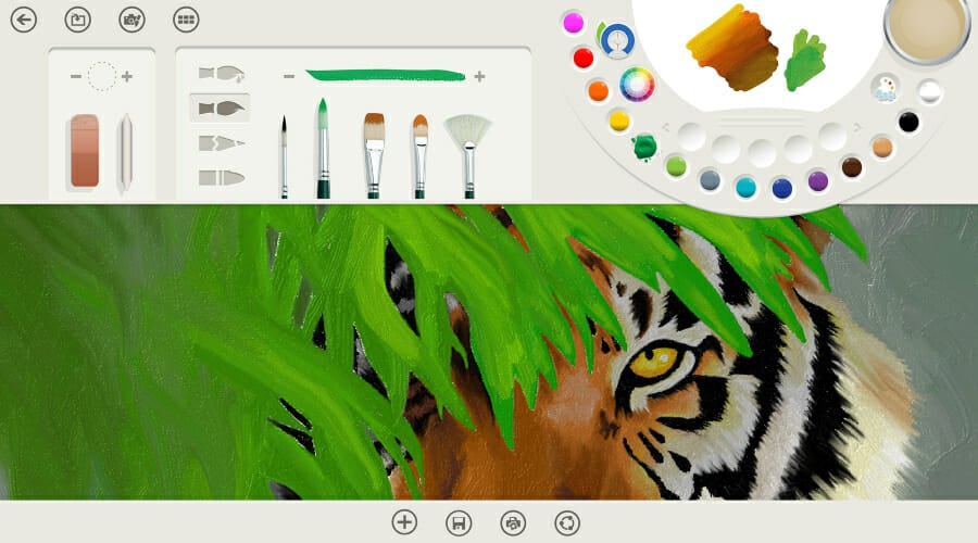 Microsoft Fresh Paint best drawing app for Windows 11