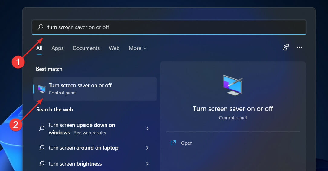 screen-saver windows 11 won't go to sleep