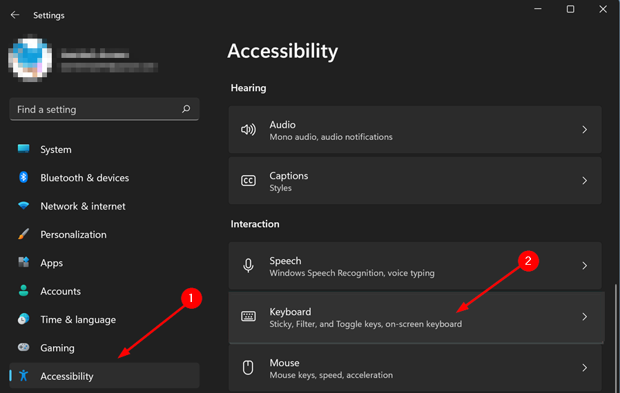 How to Disable Sticky Keys Windows 11?