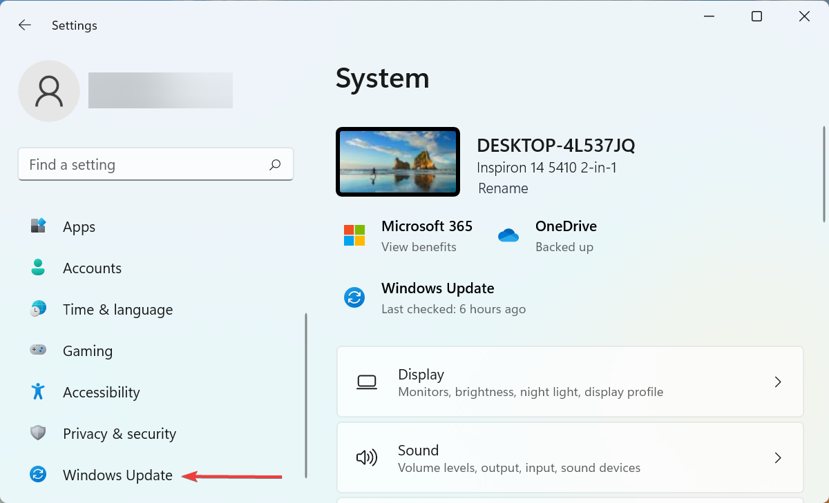 Windows Update to fix windows 11 sound distorted