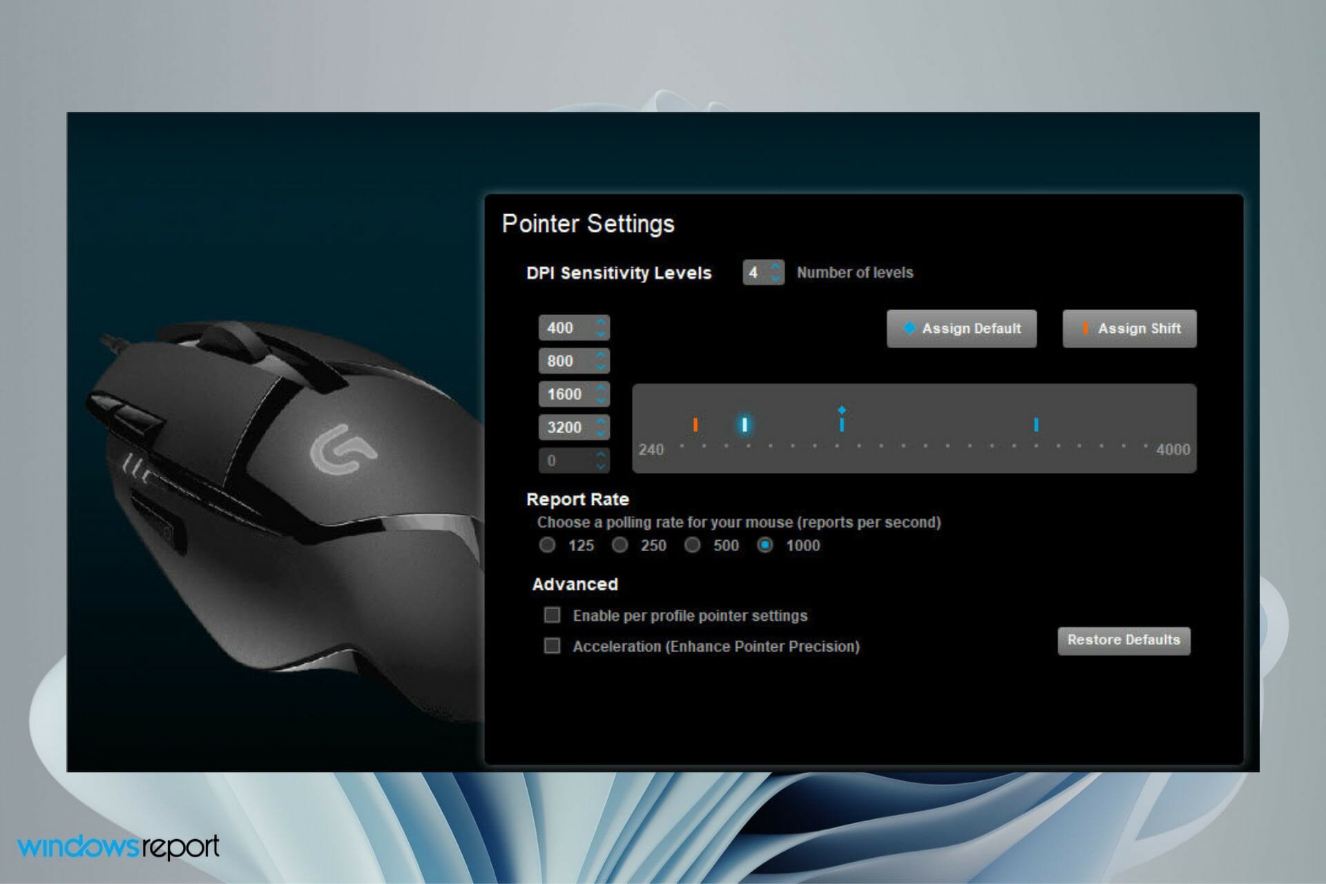 How to Mouse DPI in 11