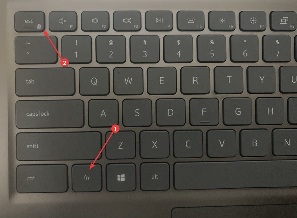 unlock keyboard windows 10 shortcut