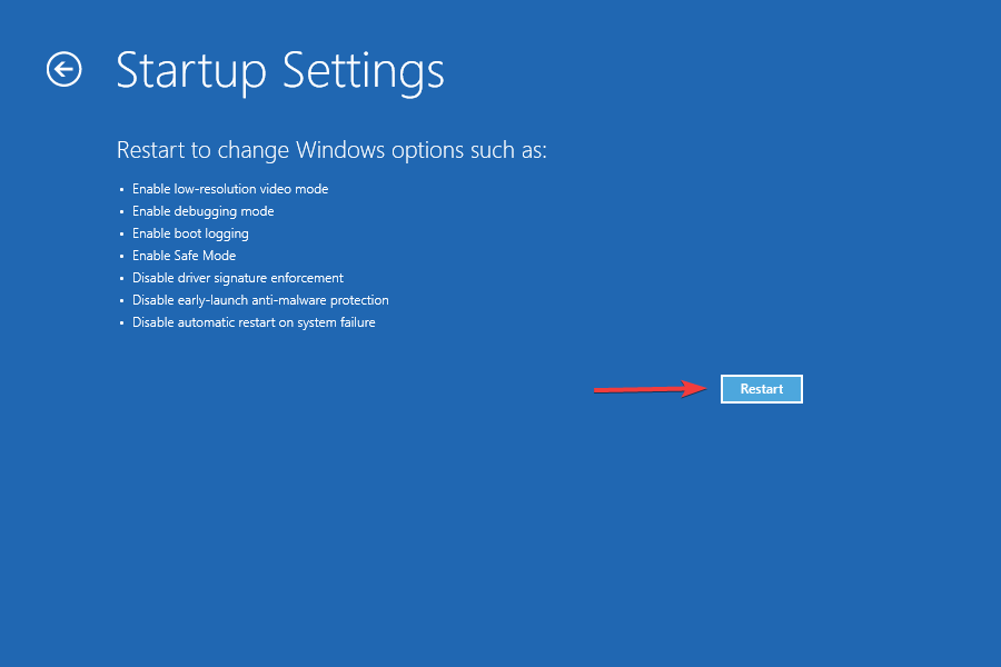 Restart to repair Windows 10