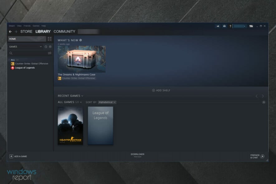 Steam game doesn't show up in library [Quick fixes]