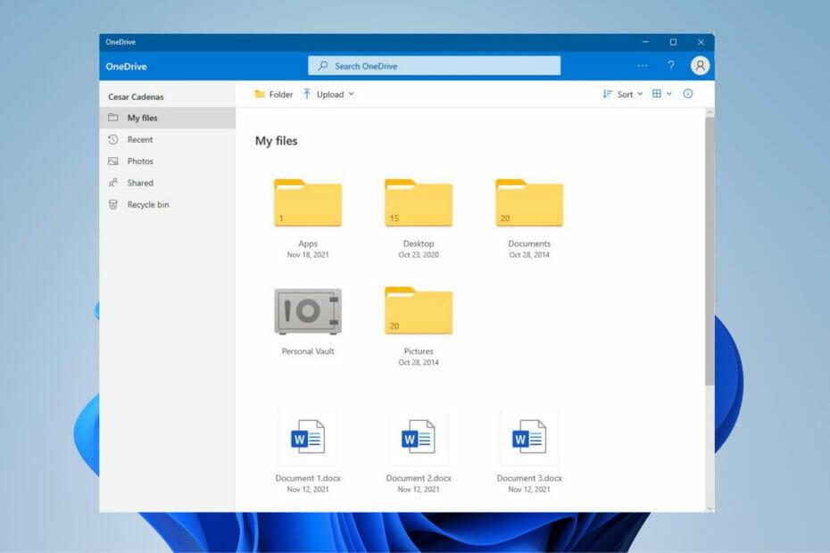 onedrive не запускается windows 11