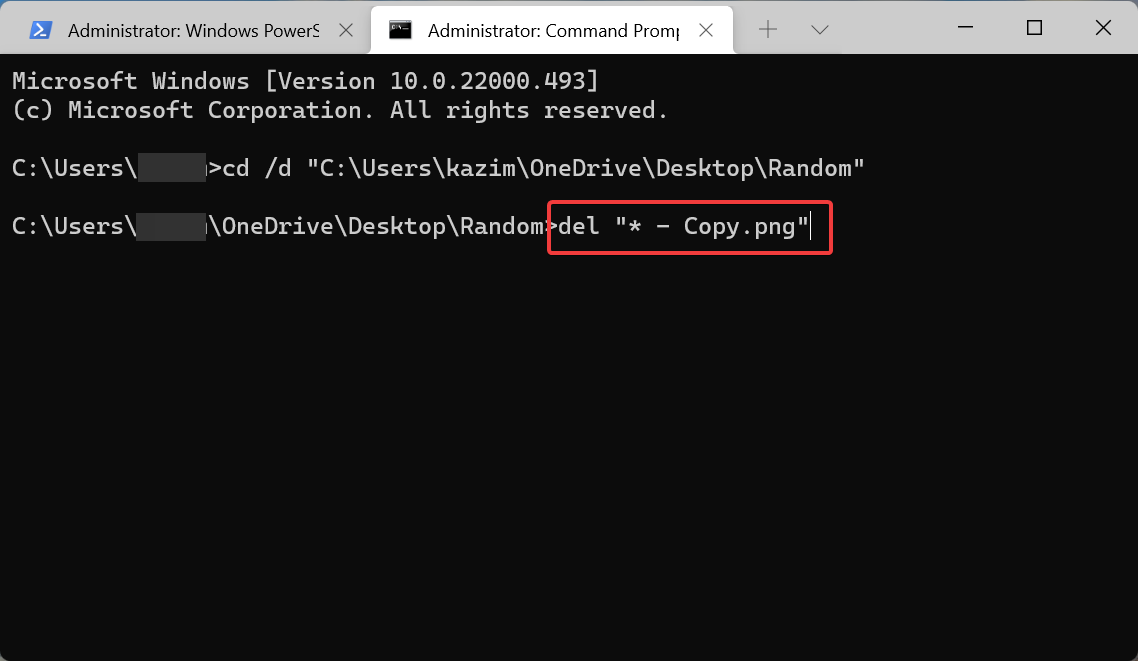 Run command to remove duplicate files windows 11