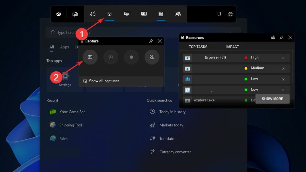 capture How to screenshot on hp envy x360