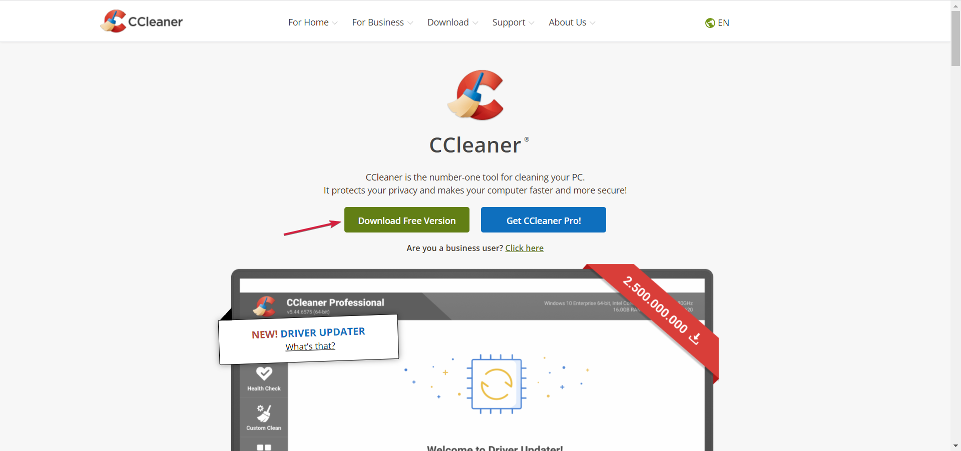 ccleaner filehippo wont download