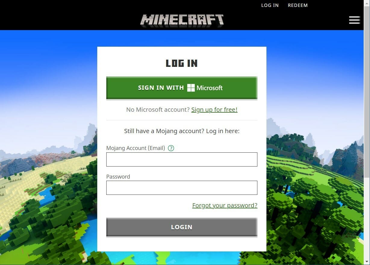 How to switch a Mojang account to a Microsoft account - Knowledgebase -  BisectHosting