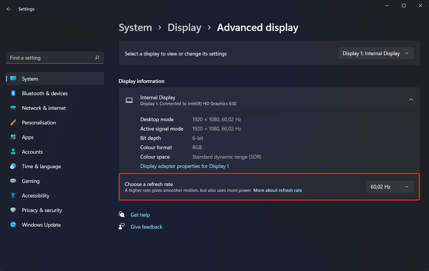 drr  windows 11 dynamic refresh rate not working
