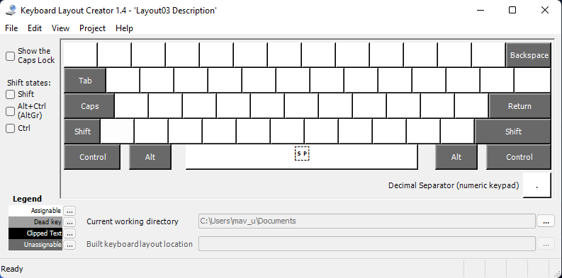 The Keyboard Layout Creator app keyboard layout windows 11