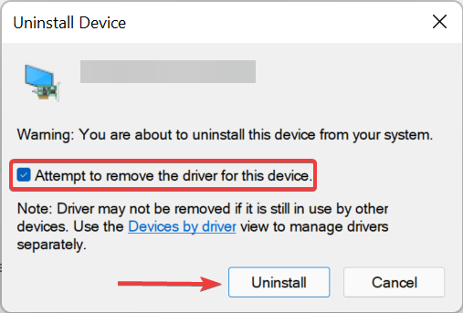 Remove driver to fix nvidia driver keeps crashing windows 11