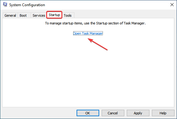 open task manager to fix Uncontrollable cursor Windows 10