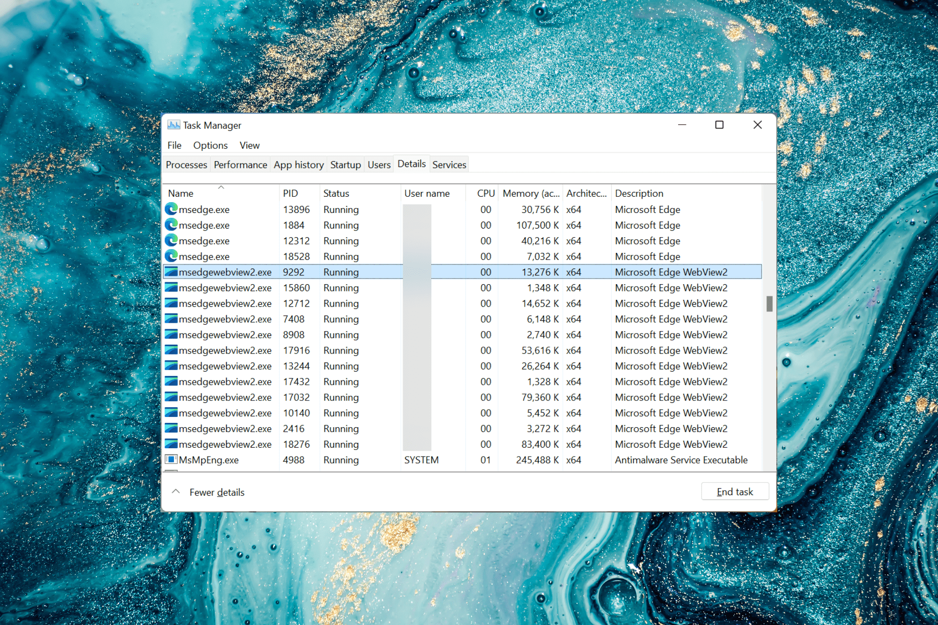 Fix msedgewebview2.exe high cpu usage in Windows 11