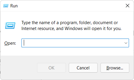 run-empty open group policy management console windows 11